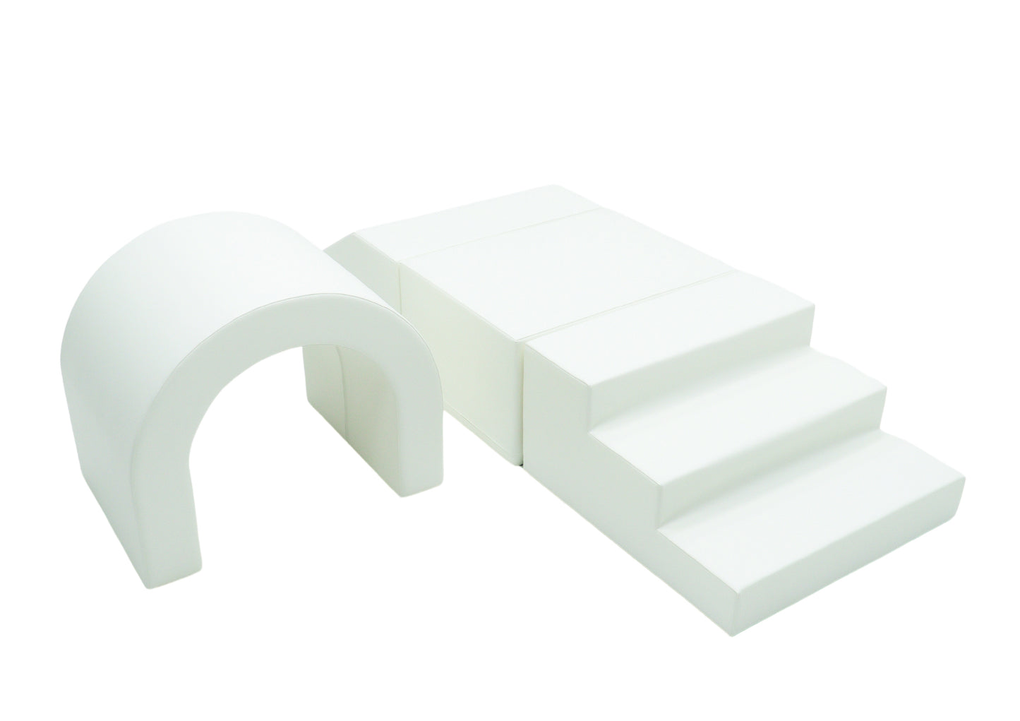 Tunnel, Step & Slide Set, White