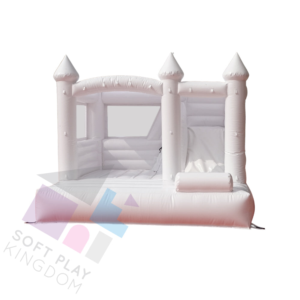 Midi Turret Top Bounce House with Slide, 10x10ft