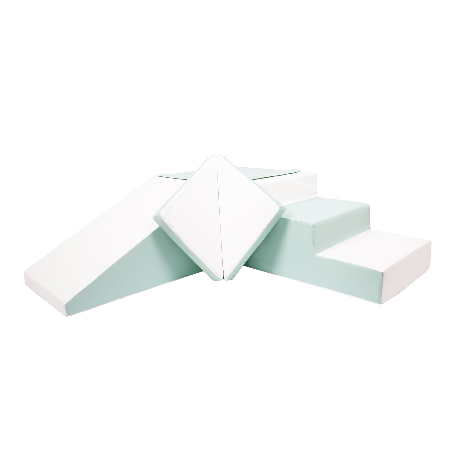 NEW Step & Slide | Pastel Mint & White