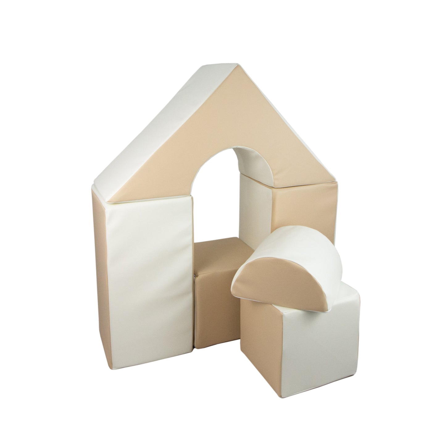 Castle Set (6 Pieces), Beige