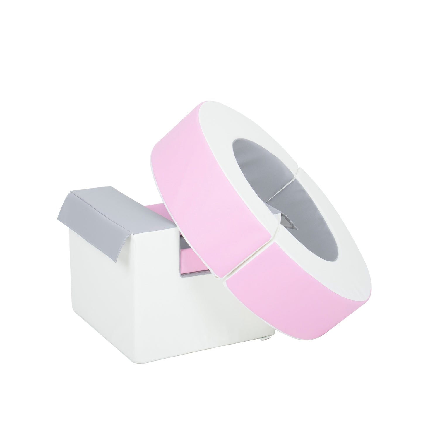 Separate Hoop & Cube (Step & Slide Set Add-On), Pink