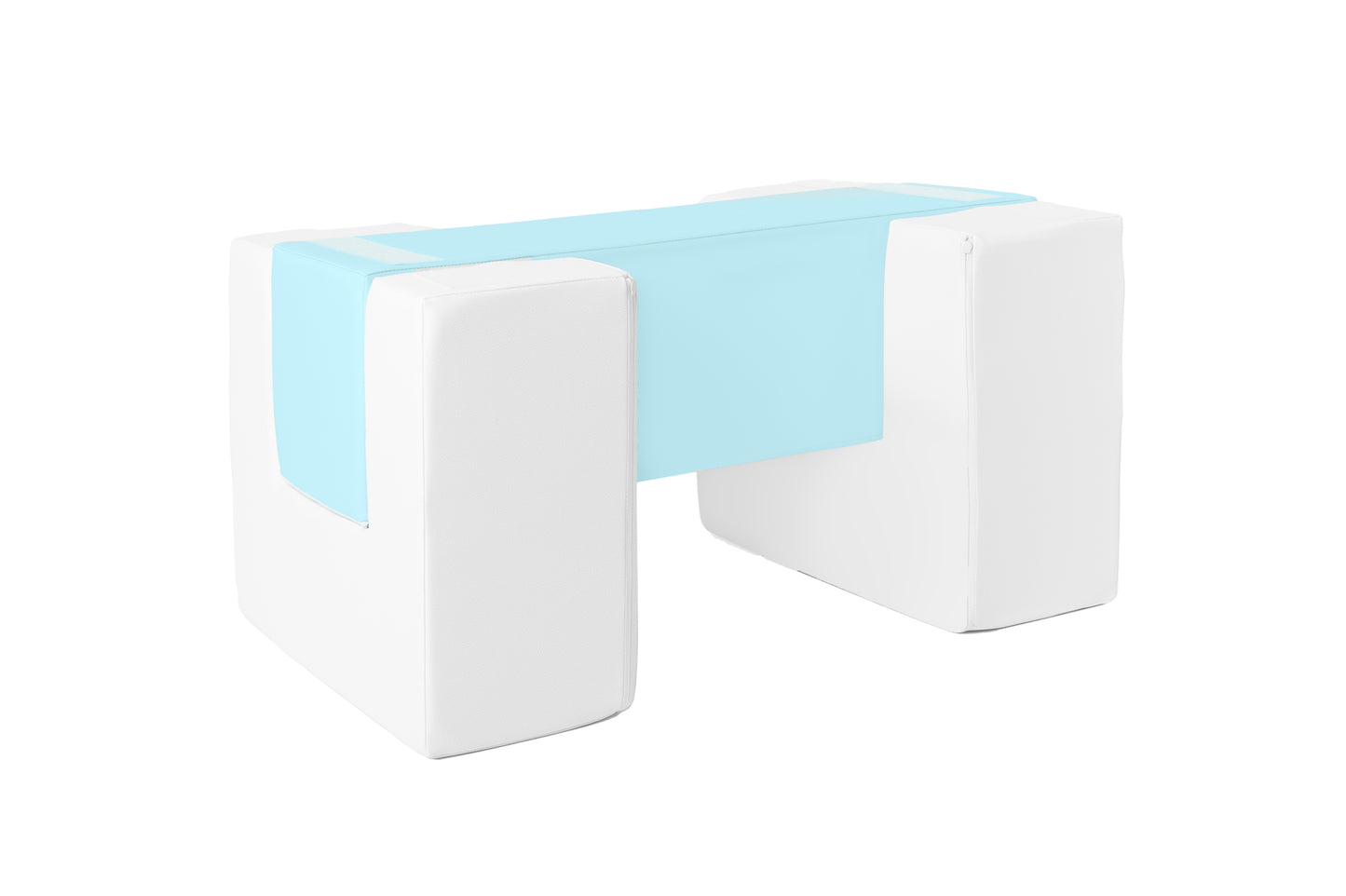 Balance Beam (Stand-Alone), Pastel Blue & White