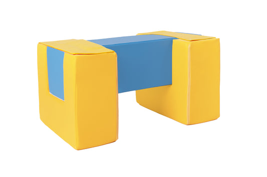 Balance Beam (Step & Slide Add-On) | Multi - Blue & Yellow