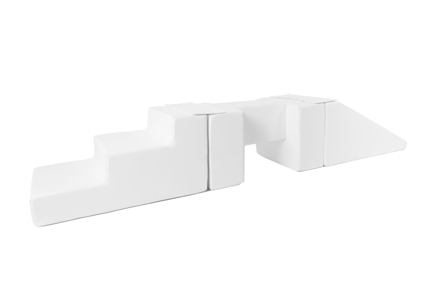 Balance Beam Step & Slide Set, White