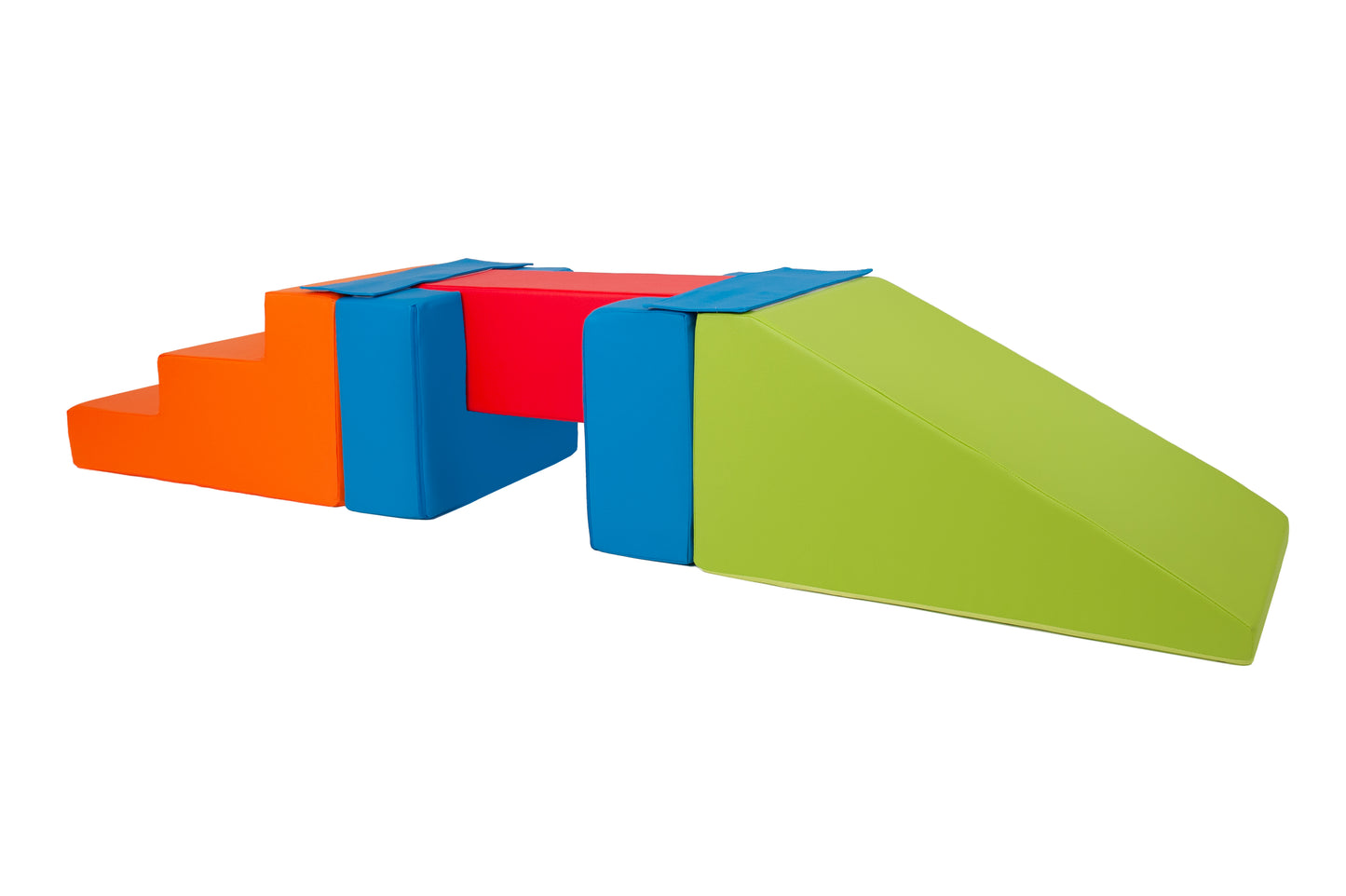 Balance Beam Step & Slide Set | Multi - Red, Blue, Green & Orange