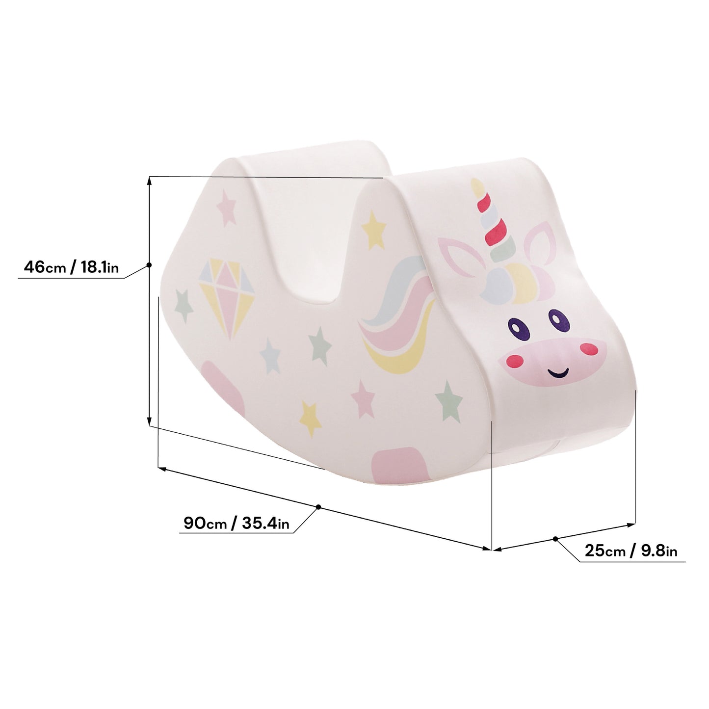 Unicorn Rocker | White