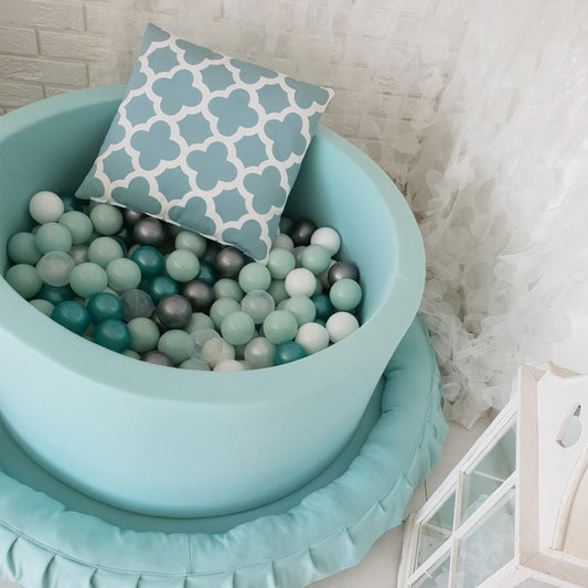 Luxe Ball Pit, Green (Choose your own ball colours)