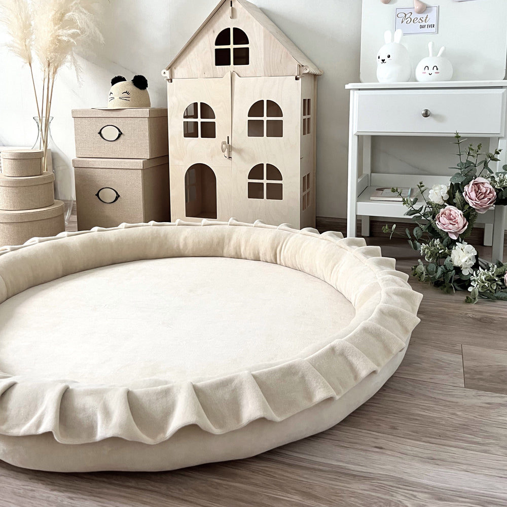 Nest Play Mat, Velvet Cream